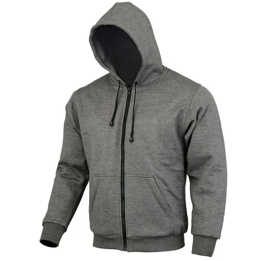 Motorcycle Hoodie Kevlar Outerwear Touring CE protection  Zip Up Jacket