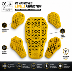 Kevlarix motorcycle hoodie with CE protective shoulder elbow and back armor