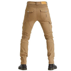 durable aramid motorcycle pants with CE protectors