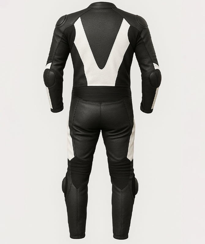 motorbike suit – protective leather design with padding