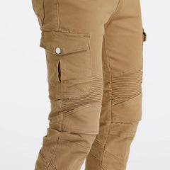 Men's Motorcycle Armor Pants with Removable CE Knee & Hip Pads