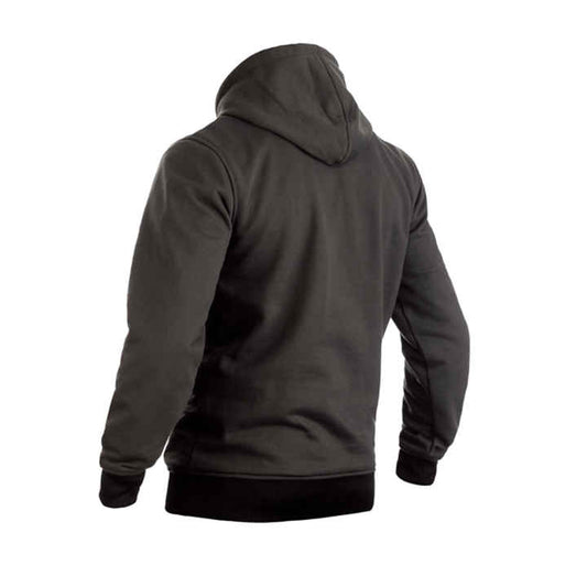 Motorcycle Full Protective Fleece Lined Kevlar Hoodies With Protection