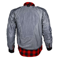 Kevlar Armored Motorcycle Riding Shirt Men's Protective Flannel with CE Certified Armor