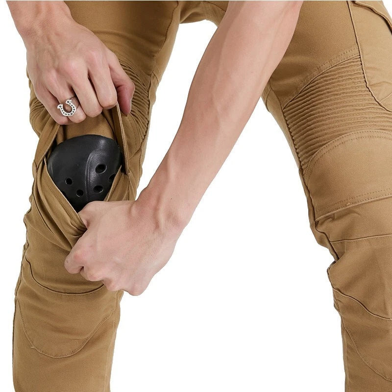 biker riding pants with removable armor pads