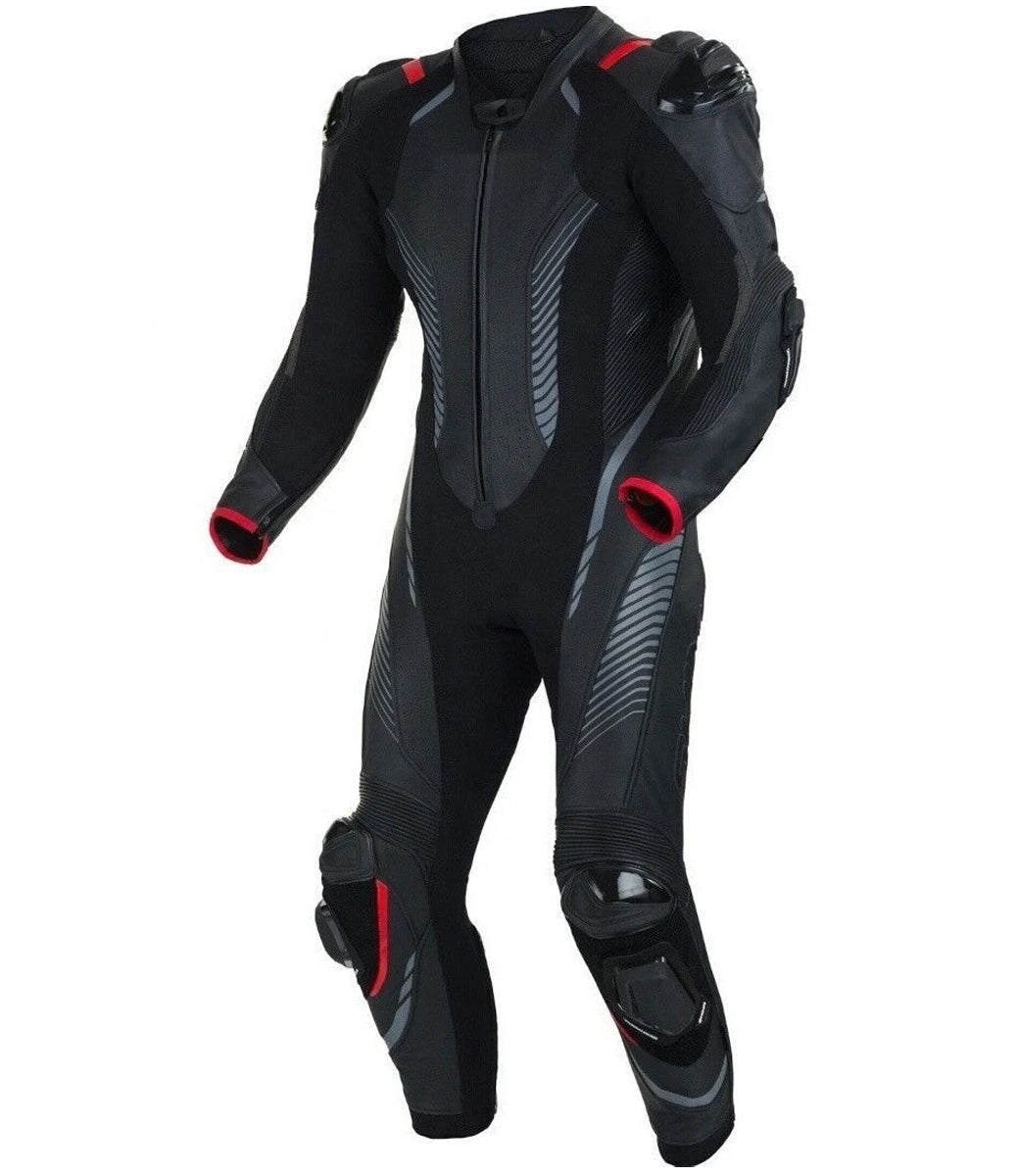 motorcycle race suit with CE armor for high-speed protection