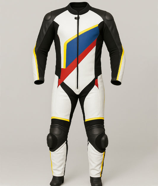 Custom Motorcycle Suit Tailored Leather Riding Gear with CE Armor