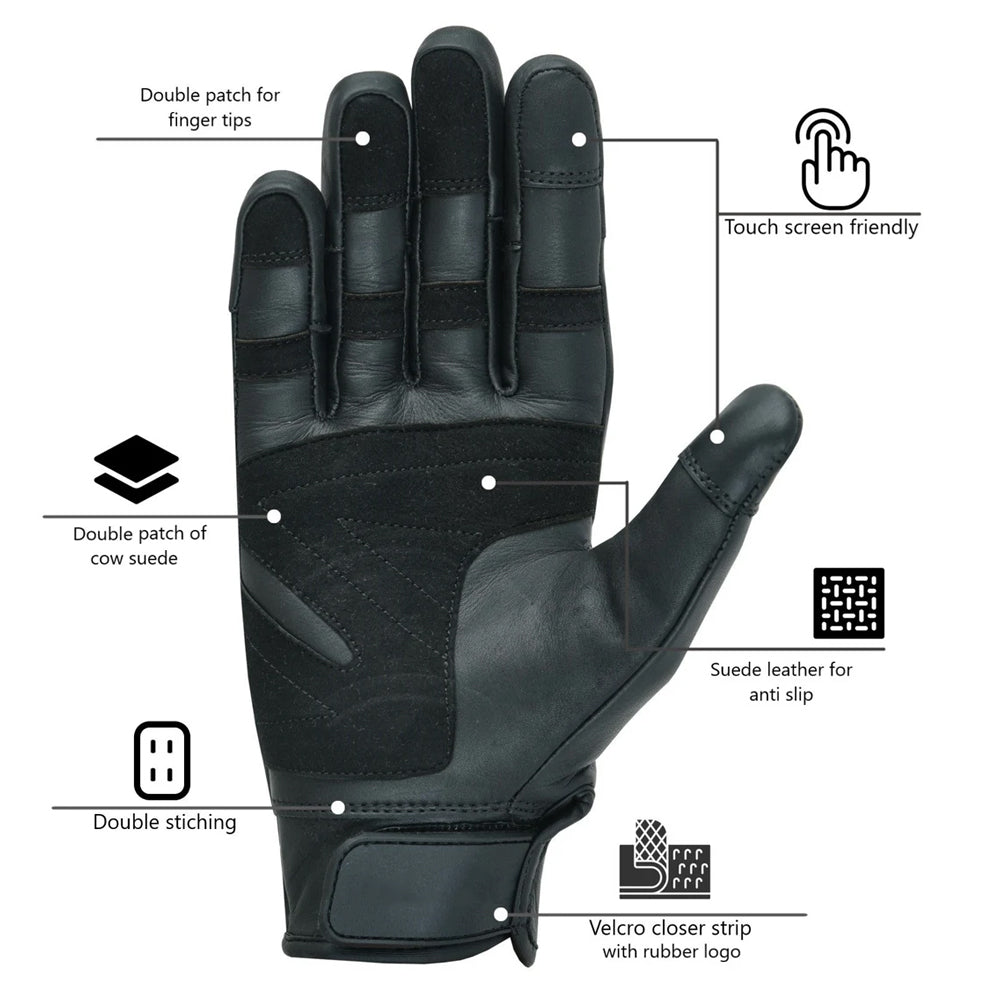 Anti-Slip Grip Winter Gloves for Motorbike