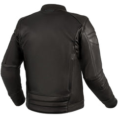 Motorbike Leather Jacket CE Certified Protectors Elbow Shoulder & Back Biker Jackets