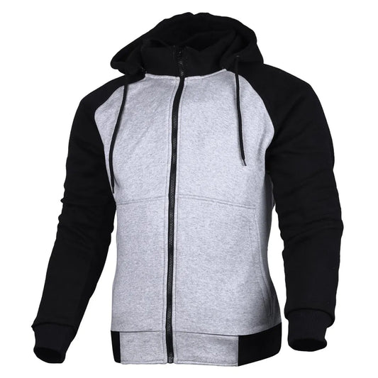 Motorbike Aramid Lined Kevlar Hoodie With Removable CE Approved Armors