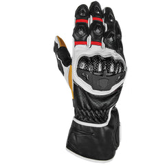 Heavy Duty Leather Motorcycle Riding Gloves - Durable Adventure and Protective Gear