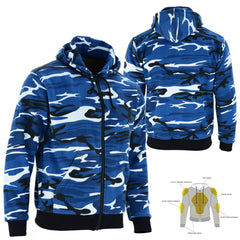 Fully Protective Motorcycle Kevlar Hoodie CE Level 2 Pads Biker Hoodies