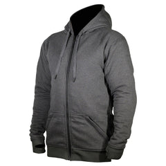 aramid lined motorcycle hoodie with zipper
