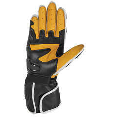 Protective Motorcycle Riding Gloves - Rugged Heavy Duty Leather Adventure Gear
