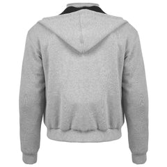 Men's CE Armored Grey Hoodie with Kevlar Protection