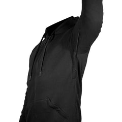 Thumb Loops Aramid Hoodie Elbow Shoulder & Back Pads Motorbike Hoodie