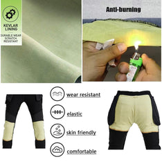 Knee Protector for Motorcycle Kevlar Pants