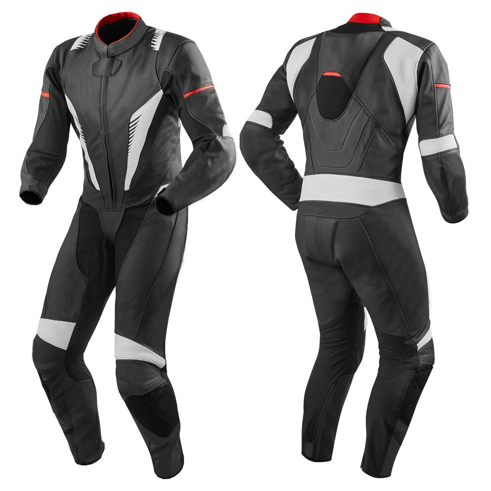 Racing Motorbike Suit CE Armored Leather Motorcycle Racing Gear