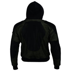 Kevlarix Fully Lined Protective Biker Pullover Hoodie