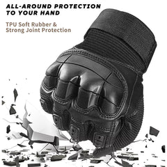 hard knuckle protection on race-ready leather motorbike gloves for maximum impact resistance