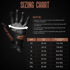 Motorbike Gloves Premium Leather Perforated Motorcycle Gloves with Knuckle Protection