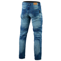 motorcycle kevlar jeans with aramid lining and armor pockets