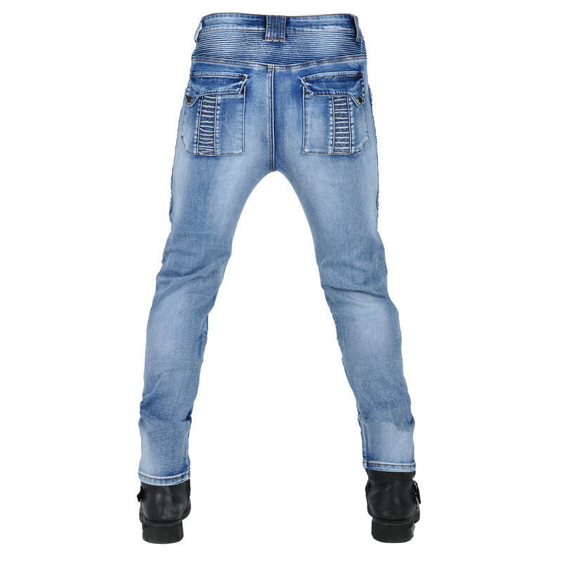 kevlar lined motorcycle jeans with hip armor
