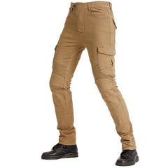 knee armor pocket in motorcycle riding pants