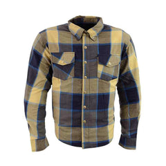 Motorcycle Flannel Shirt Fully Lined Protective Shirt Best Quality