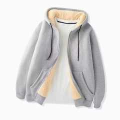 Sweatshirt jacket custom heavyweight drop shoulder hoodies men hoodies