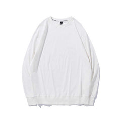 400gsm 100% cotton loop shoulder sweatshirt long sleeved