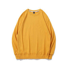 400gsm 100% cotton loop shoulder sweatshirt long sleeved