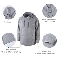 hoodies solid color hoodie sweatshirts loose and casual heavyweight hoodie