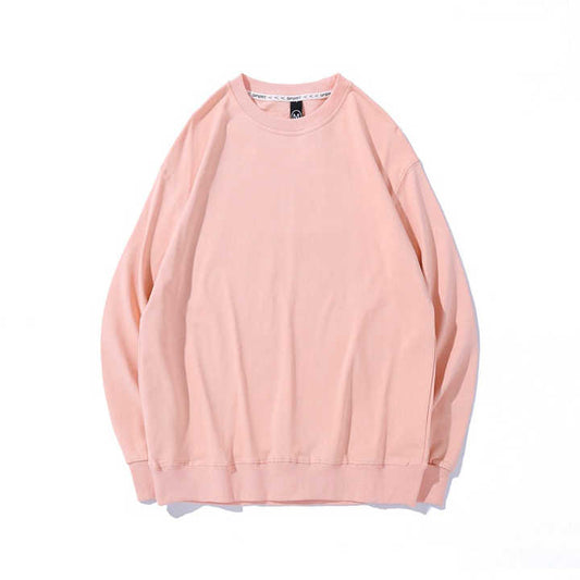 400gsm 100% cotton loop shoulder sweatshirt long sleeved