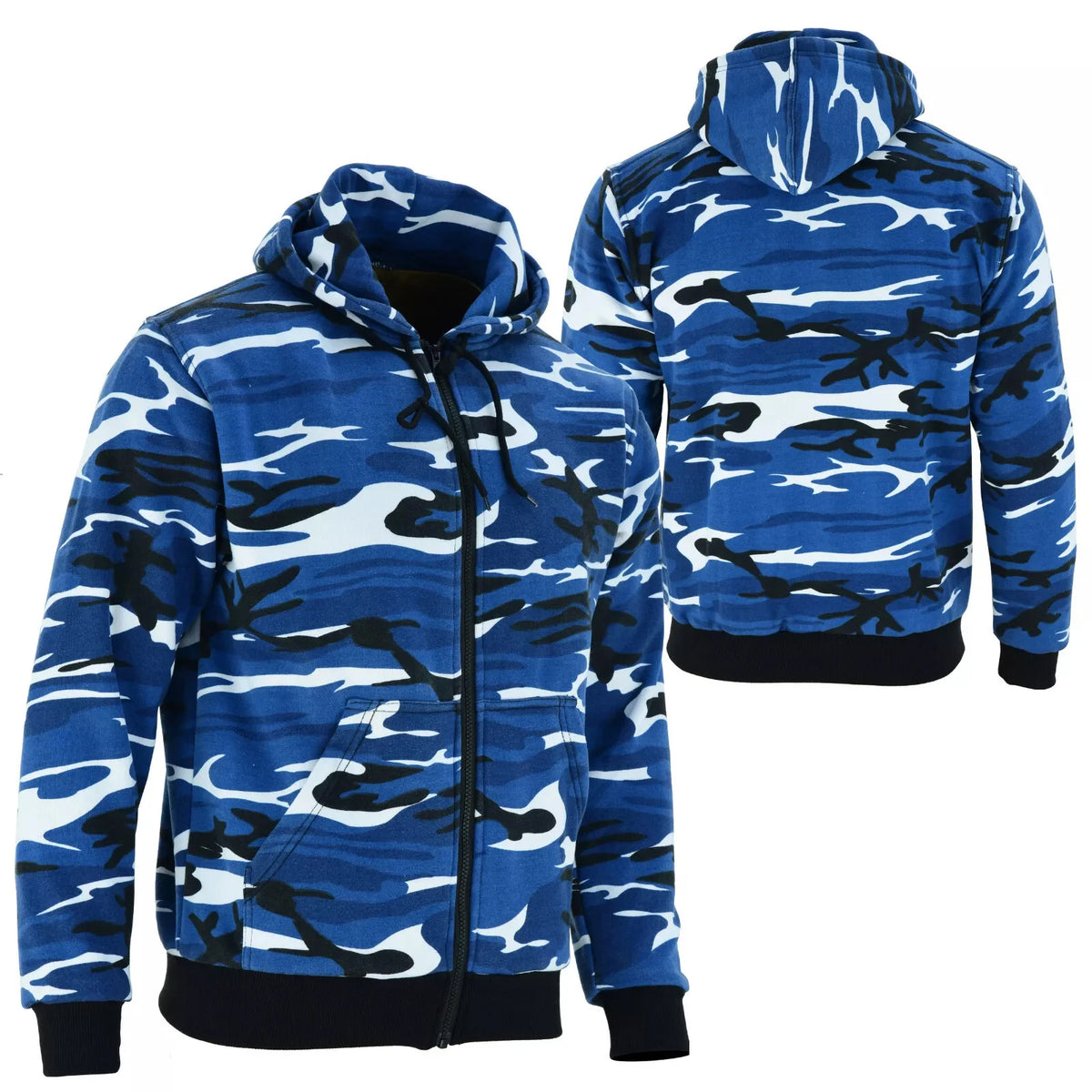 Fully Protective Motorcycle Aramid Hoodie CE Level 2 Pads Biker Hoodies