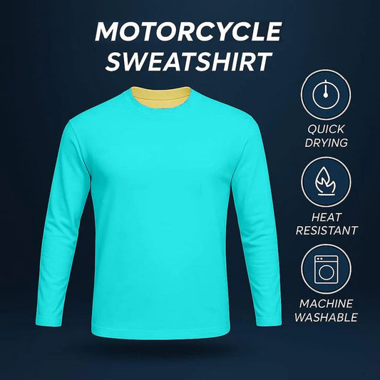 Motorcycle Riding Shirt CE Armored Full Aramid Long Sleeve Safety Shirt for Bikers