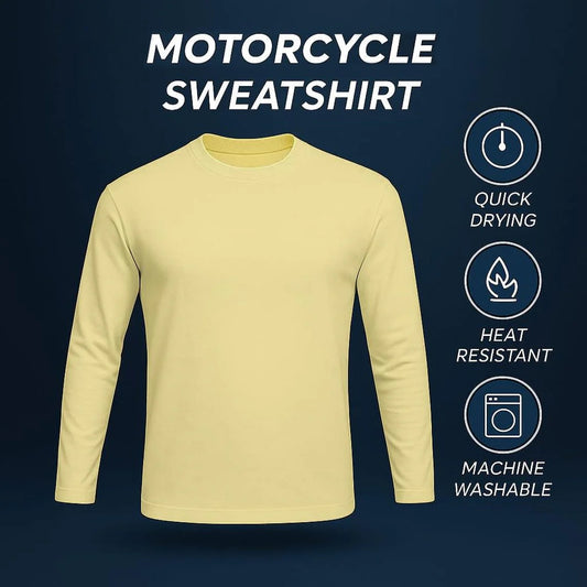 Motorcycle Protective Shirt Aramid Lined with Removable CE Protectors