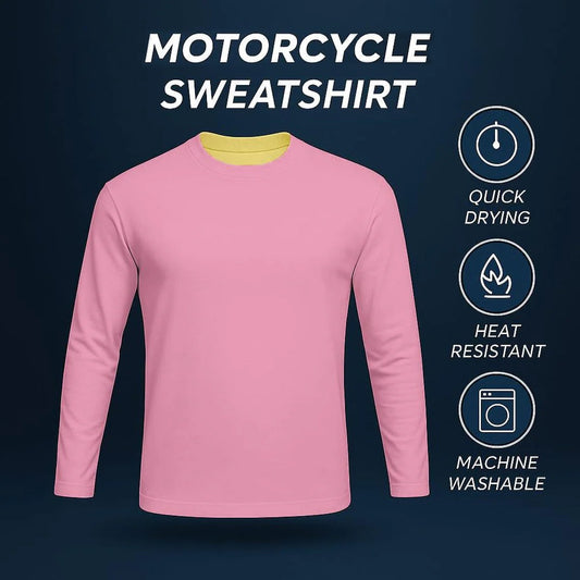 Motorcycle Shirts with Armor Aramid Lined & Removable CE Protection
